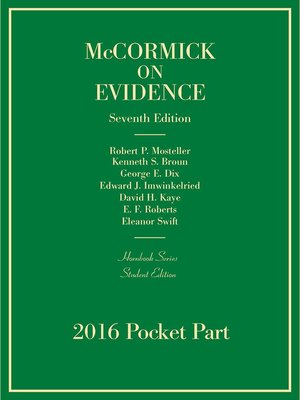 cover image of Evidence